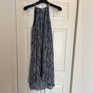 Michael Kors Chain Neck Halter Dress